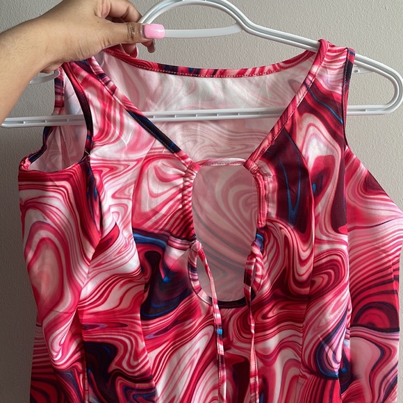 Dress that looks like a painting. - Picture 2 of 2